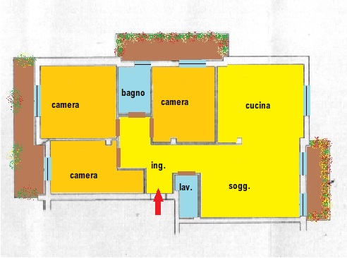 Colli al Metauro Pesaro e Urbino, 3 Stanze da Letto Stanze da Letto, ,1 BagnoBathrooms,Appartamenti,Vendita,1651