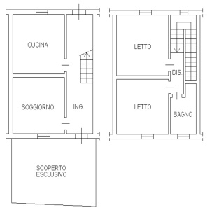 Pesaro, 2 Stanze da Letto Stanze da Letto, 0 ,1 BagnoBathrooms,Case a schiera,Vendita,0,1059
